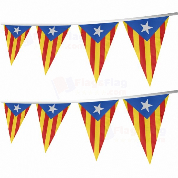 Estelada Stringed Triangle Flag