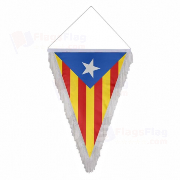 Estelada Triangle Fringed Streamers