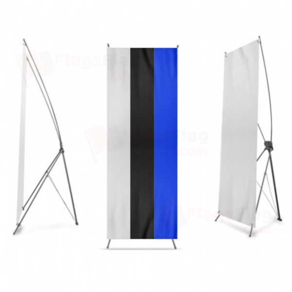 Estonia Digital Print X Banner