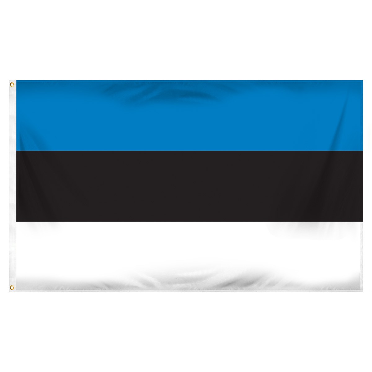 Estonia Satin Office Flags