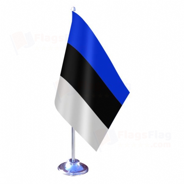 Estonia Single Table Flag
