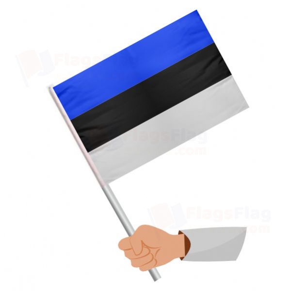 Estonia Stick Flag