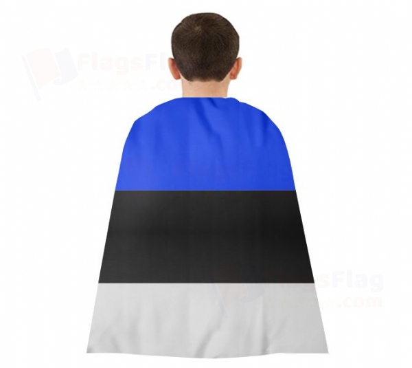 Estonia Woven Fabric Cloak Digital Printing