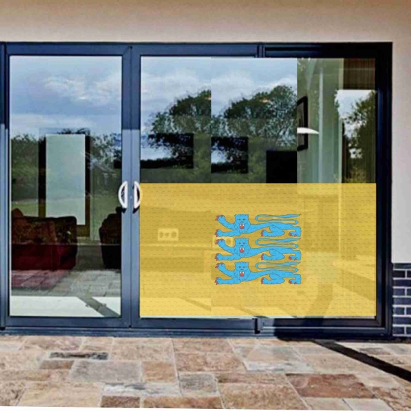 Estonian Defense Forces Glass Film Estonian Defense Forces One Way Vision Printing