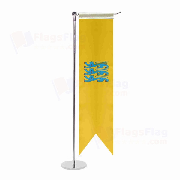 Estonian Defense Forces L Table Flag