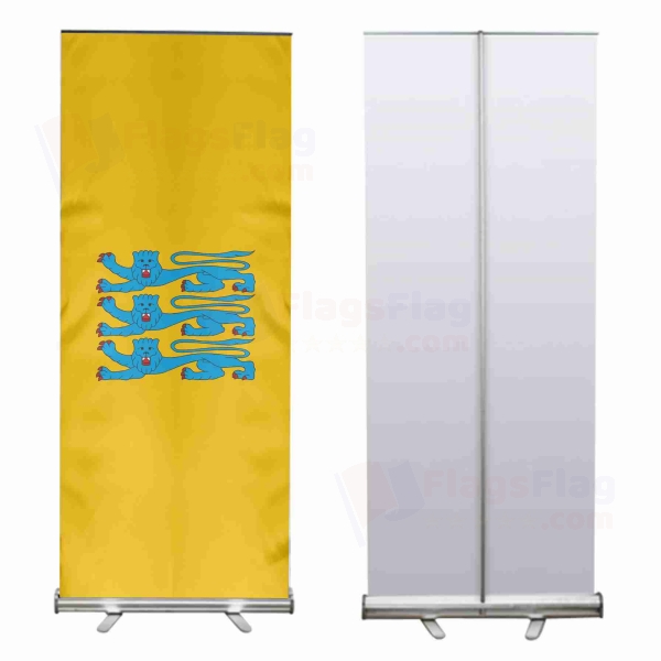 Estonian Defense Forces Roll Up Banner
