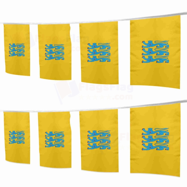 Estonian Defense Forces Square String Flags