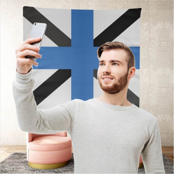 Estonian Navy Background Selfie Shooting Landscapes