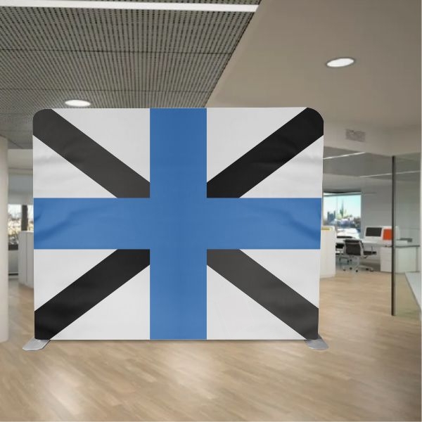 Estonian Navy Background Stand Printing