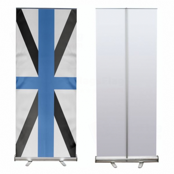 Estonian Navy Roll Up Banner