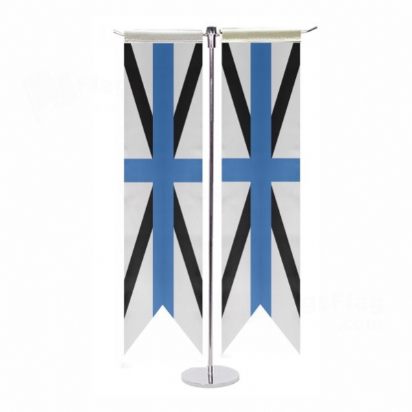 Estonian Navy T Table Flags