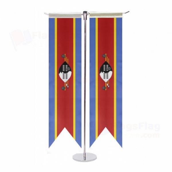 Eswatini T Table Flag