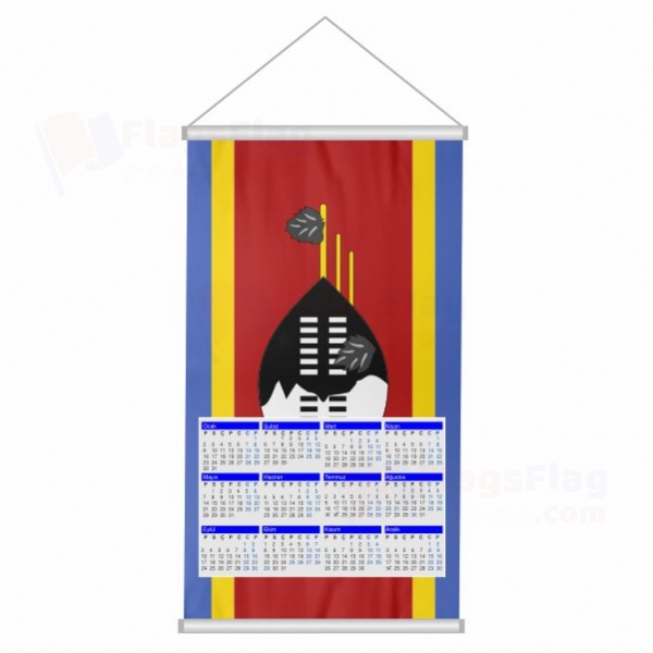 Eswatini Woven Fabric Digital Printing Calendar