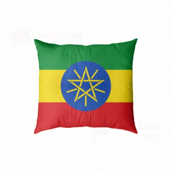Ethiopia Digital Printed Pillow Cover