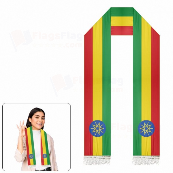 Ethiopia Scarf Digital Printing