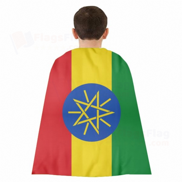 Ethiopia Woven Fabric Cloak Digital Printing