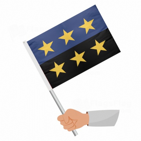 European Coal And Steel Community Stick Flag