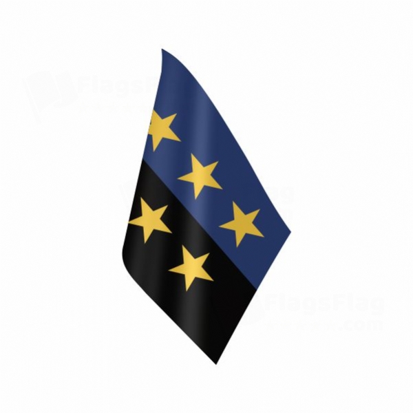 European Coal And Steel Community Table Flag