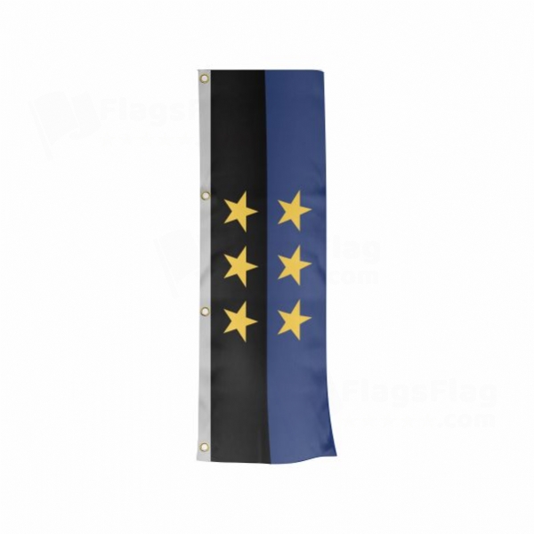European Coal And Steel Community Vertically Raised Flags