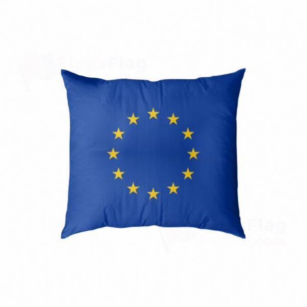 European Union Digital Printed Pillow Cover