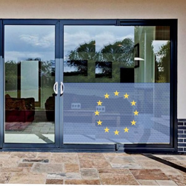 European Union Glass Film European Union One Way Vision Printing