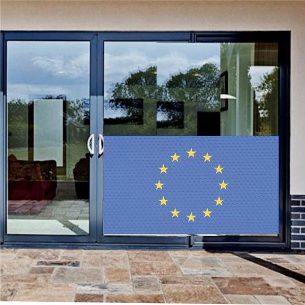 European Union Glass Film European Union One Way Vision Printing