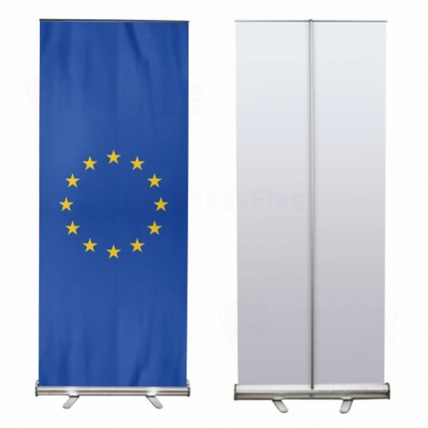 European Union Roll Up Banner
