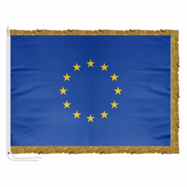 European Union Satin Office Flag