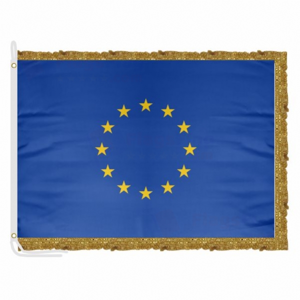 European Union Satin Office Flag
