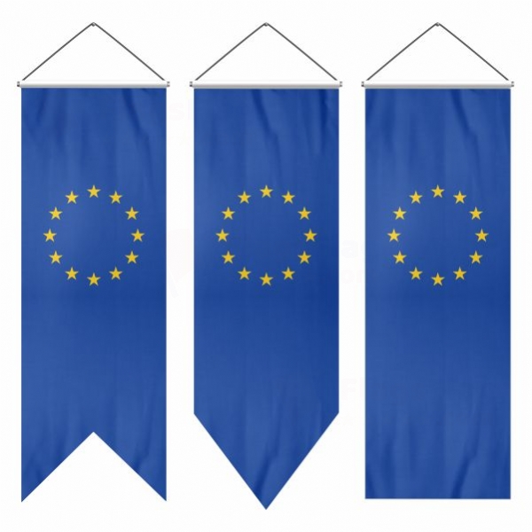 European Union Swallowtail Flags