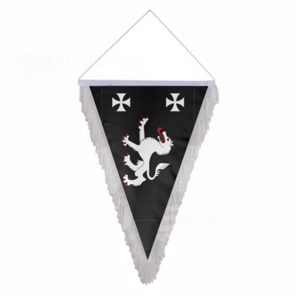 Evil Organization Triangle Fringed Streamers