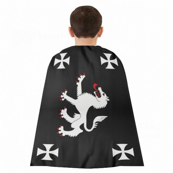 Evil Organization Woven Fabric Cloak Digital Printing