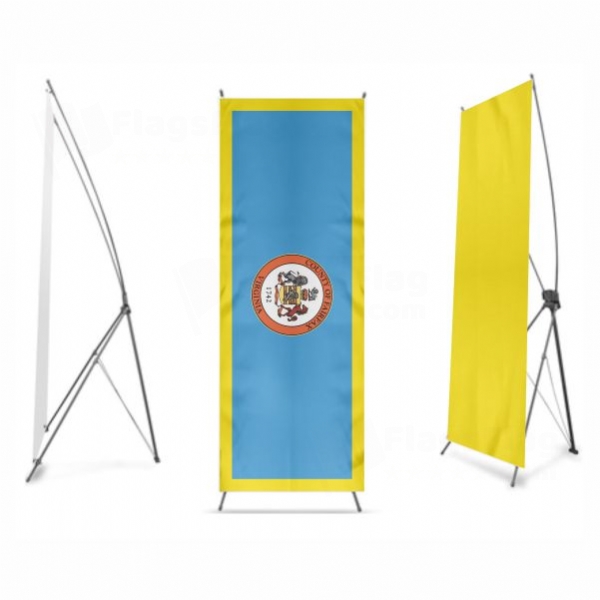 Fairfax County Virginia Digital Print X Banner