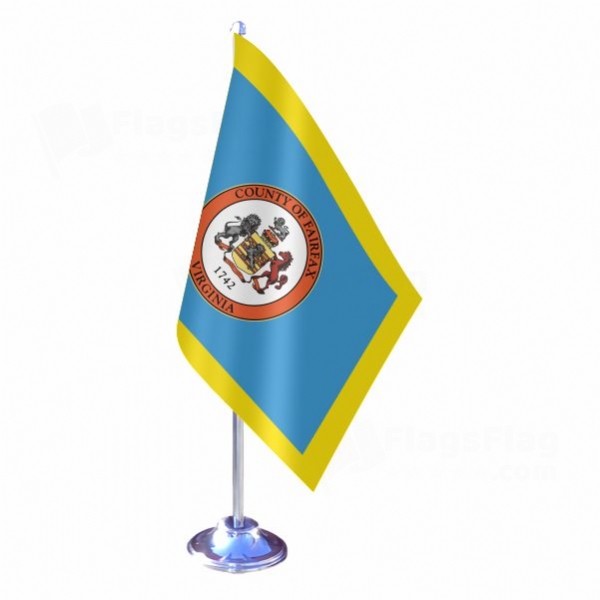 Fairfax County Virginia Single Table Flag