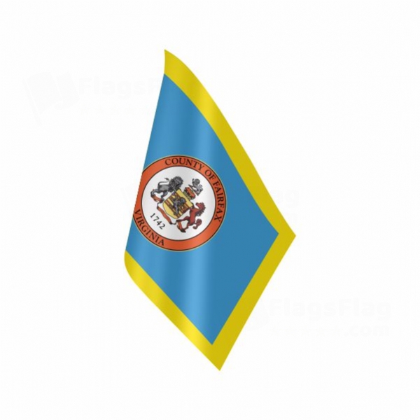 Fairfax County Virginia Table Flag
