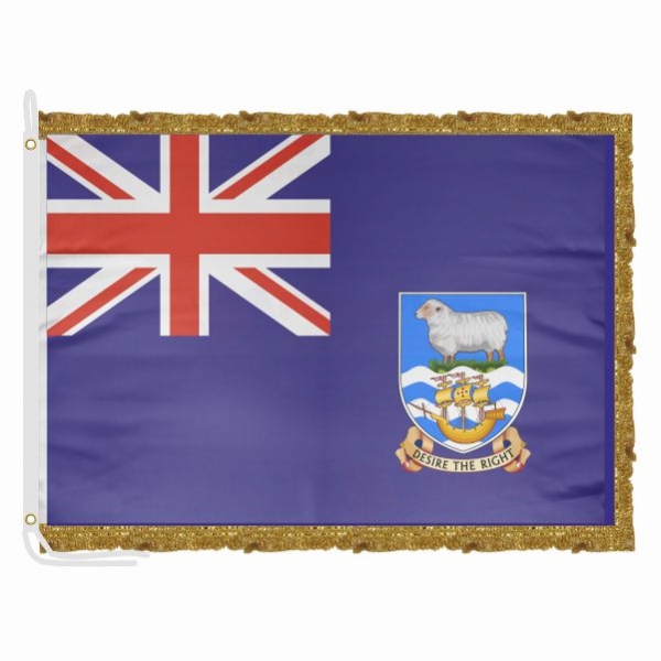 Falkland Islands Satin Office Flag