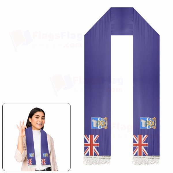 Falkland Islands Scarf Digital Printing