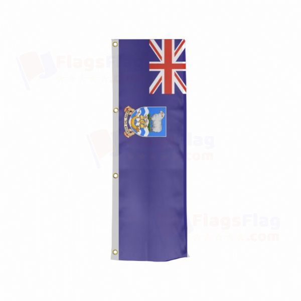 Falkland Islands Vertically Raised Flags