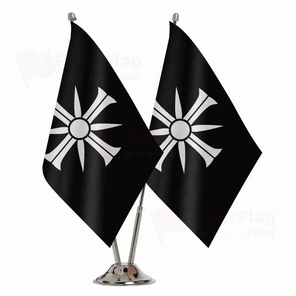 Far Cry Garden 2 Table Flags