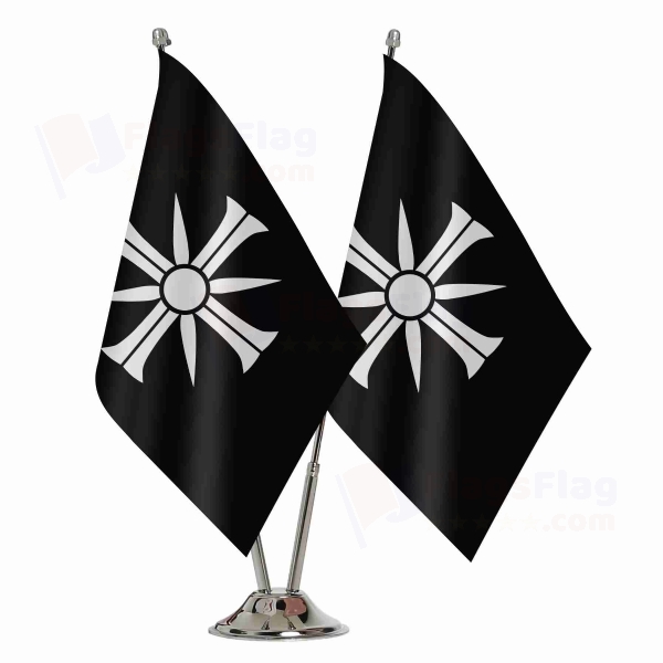 Far Cry Garden Binary Table Flag