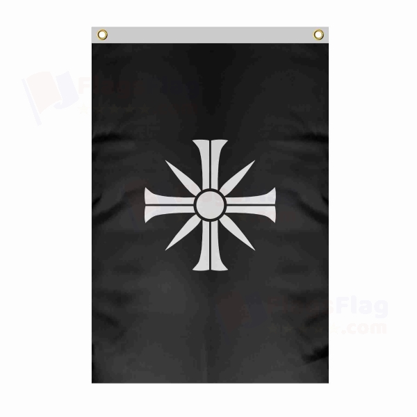 Far Cry Garden Large Size Flag Hanging on Building