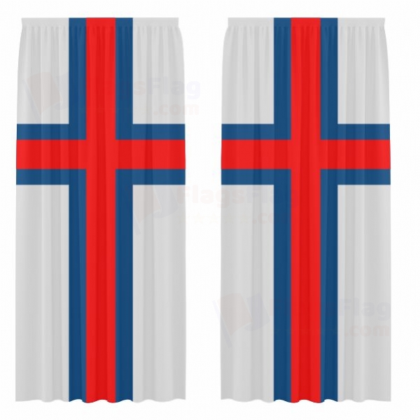 Faroe Islands Digital Printed Curtains
