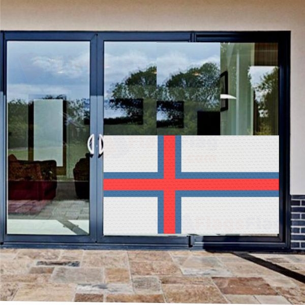 Faroe Islands Glass Film Faroe Islands One Way Vision Printing