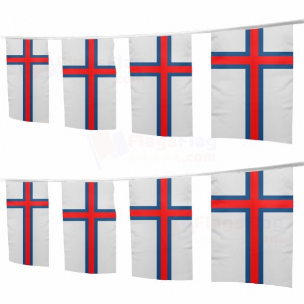 Faroe Islands Square String Flags