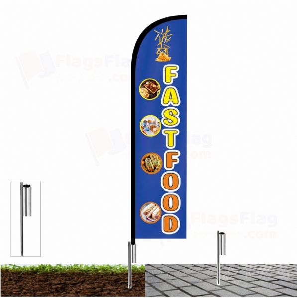 Fast Food Road Flags