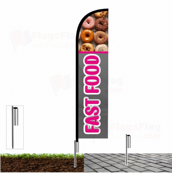 Fast Food Sail Flags