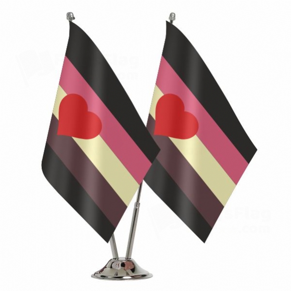 Fat Fetish Pride 2 Table Flags