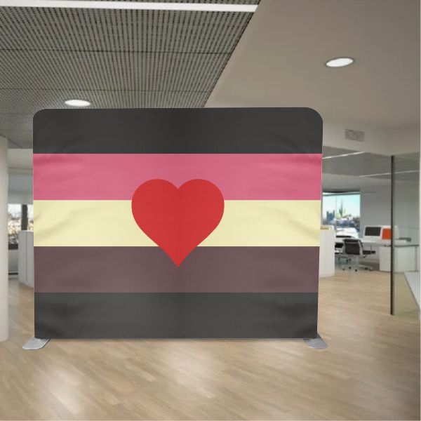 Fat Fetish Pride Background Stand Printing