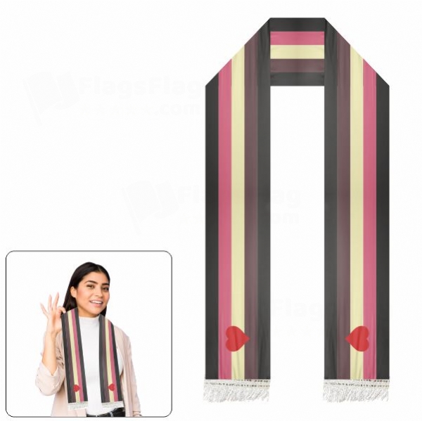Fat Fetish Pride Scarf Digital Printing
