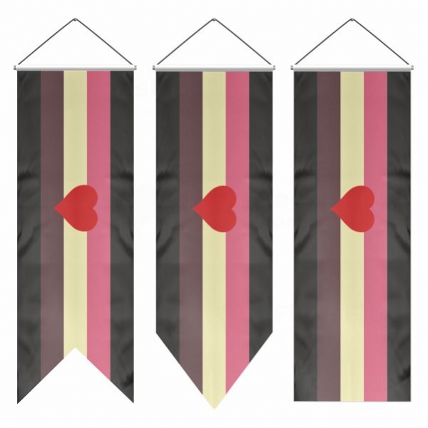 Fat Fetish Pride Swallowtail Flags